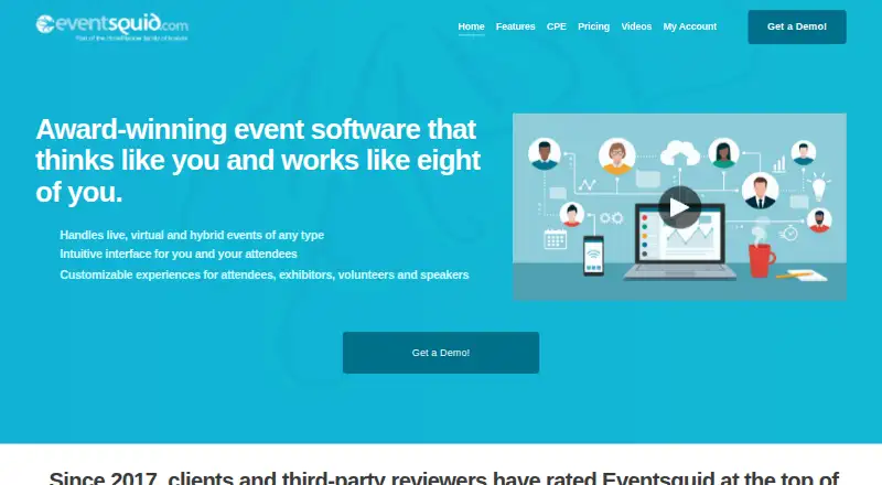 Eventsquid screenshot
