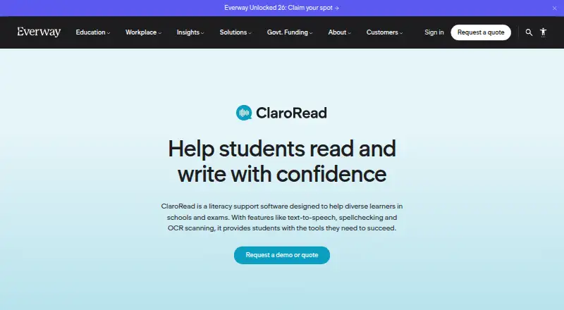 ClaroRead screenshot