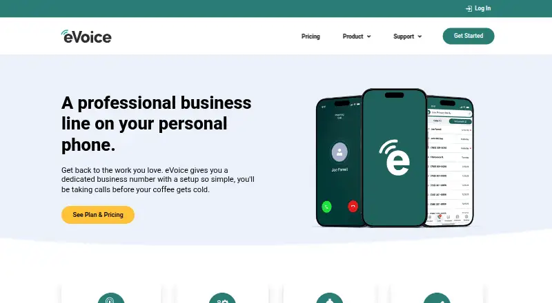 eVoice screenshot