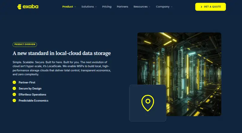 Exaba Object Storage screenshot