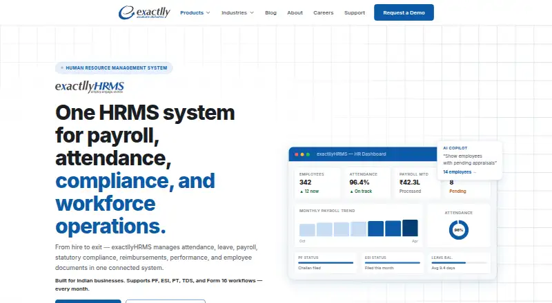 exactllyHRMS screenshot
