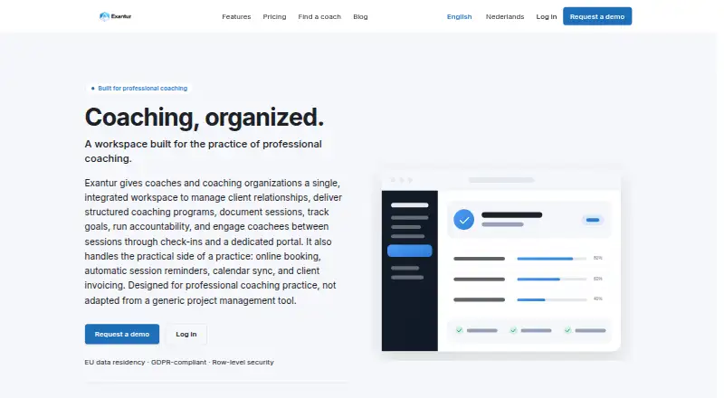 Exantur screenshot