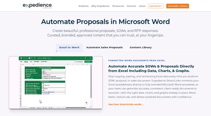 Expedience Software screenshot