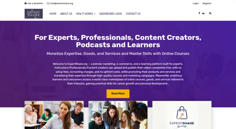 ExpertShare screenshot