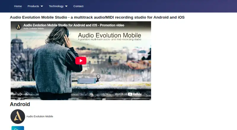 Audio Evolution Mobile Studio screenshot