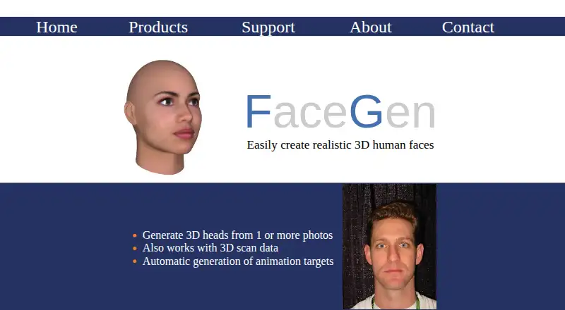 FaceGen screenshot