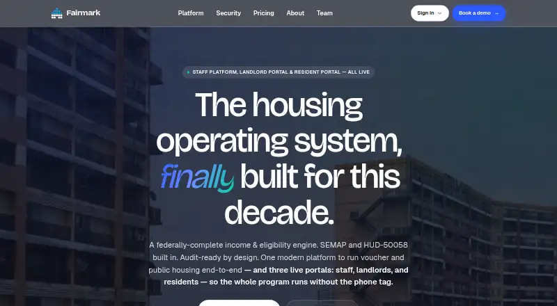 Fairmark screenshot