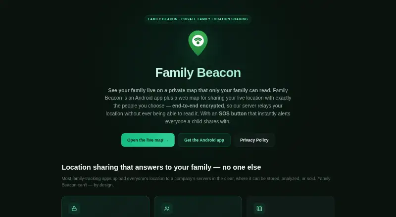 Family Beacon screenshot