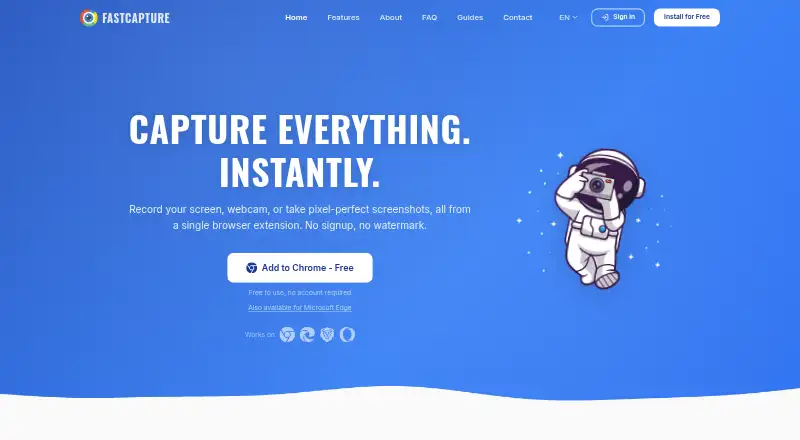 FastCapture screenshot