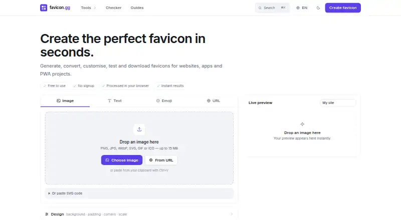 favicon.gg screenshot