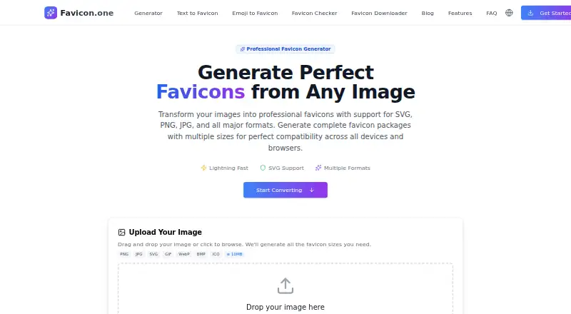 Favicon.one screenshot