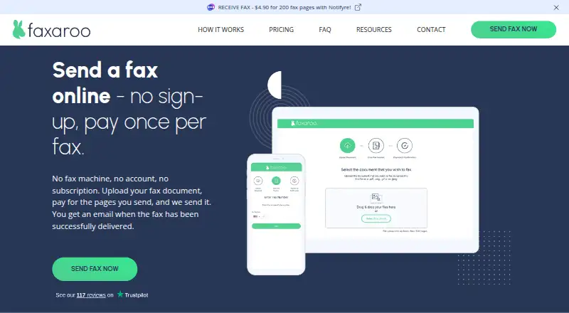 Faxaroo screenshot
