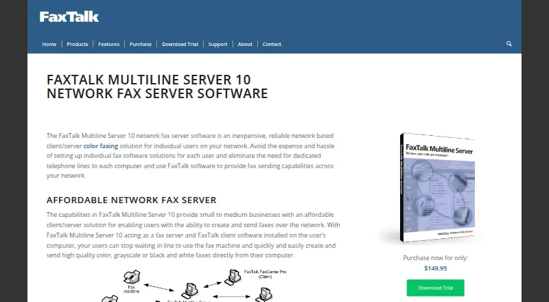 FaxTalk Multiline Server screenshot