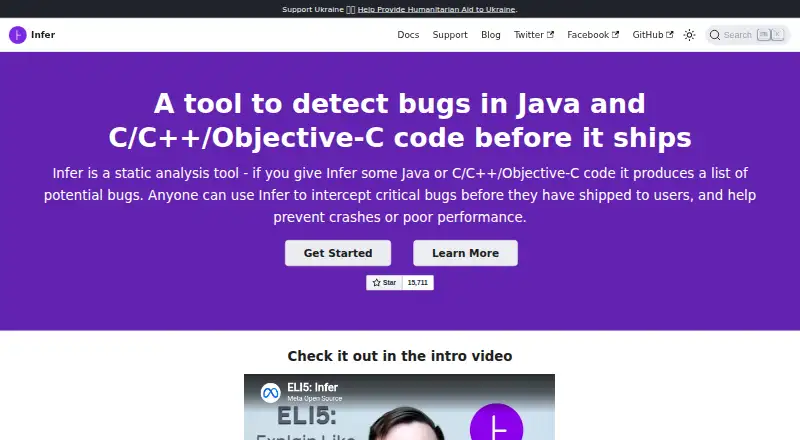 Infer screenshot
