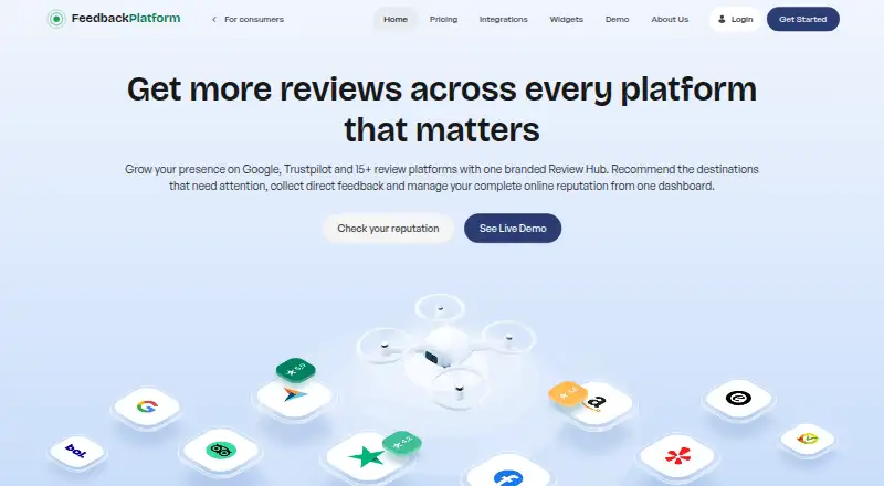 FeedbackPlatform screenshot