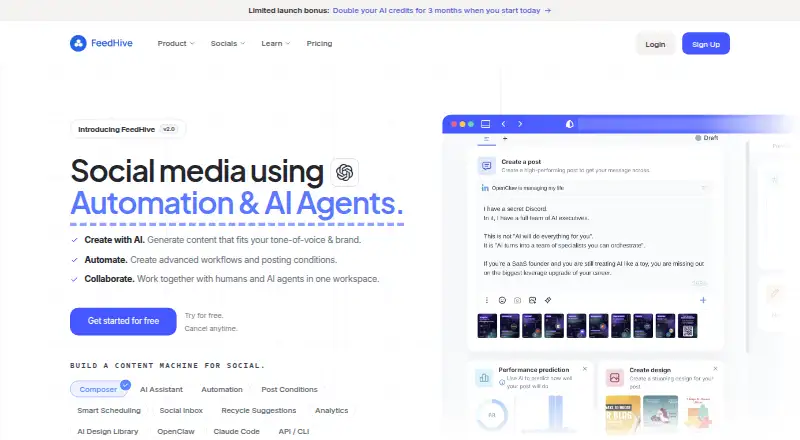 FeedHive screenshot