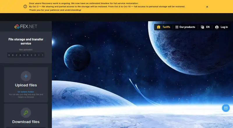 FEX.NET screenshot