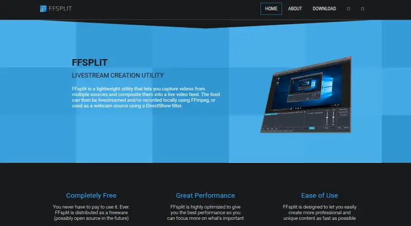 FFsplit screenshot