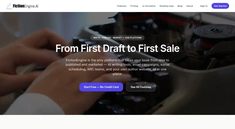 FictionEngine screenshot