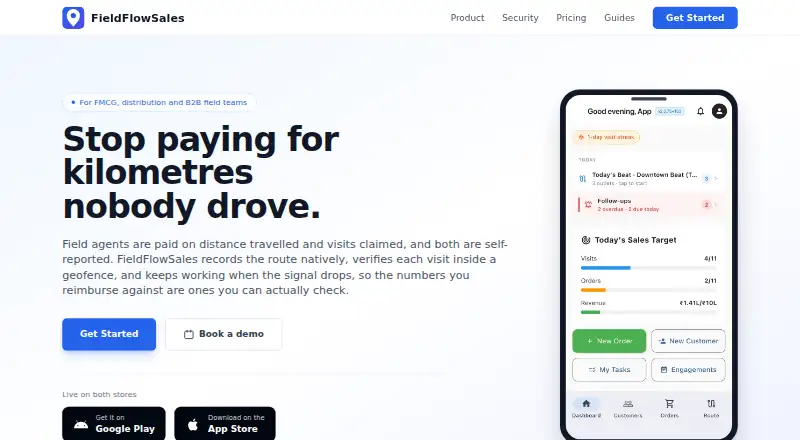 FieldFlowSales screenshot