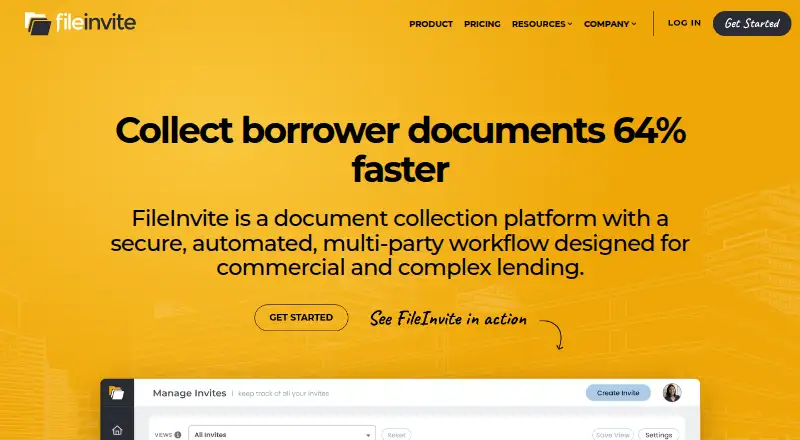 FileInvite screenshot