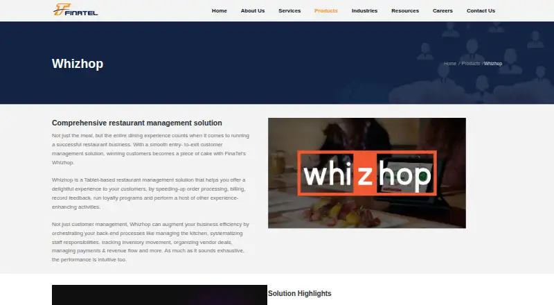 WhizHop screenshot