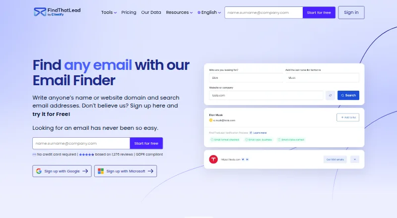 FindThatLead screenshot