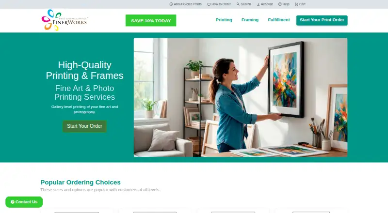 FinerWorks screenshot