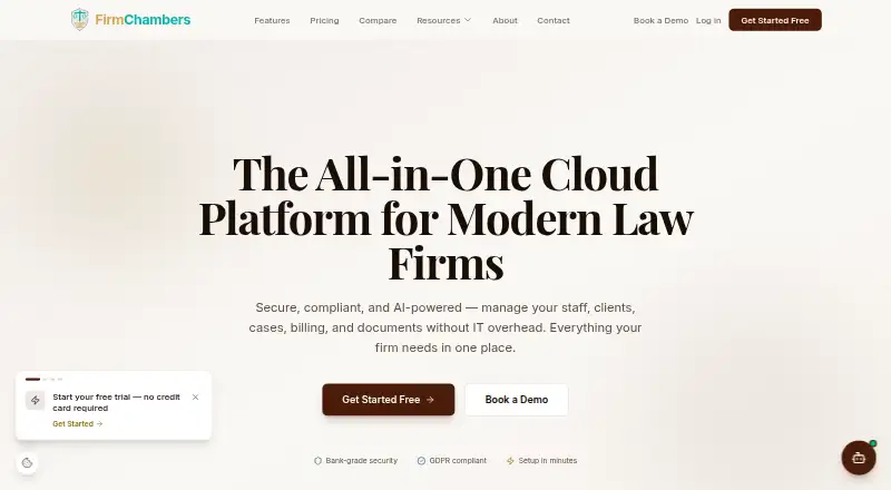 Firm Chambers screenshot