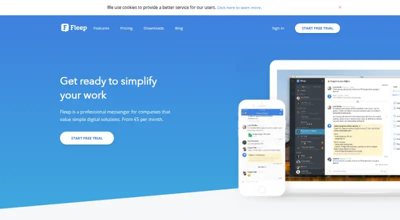 Fleep screenshot