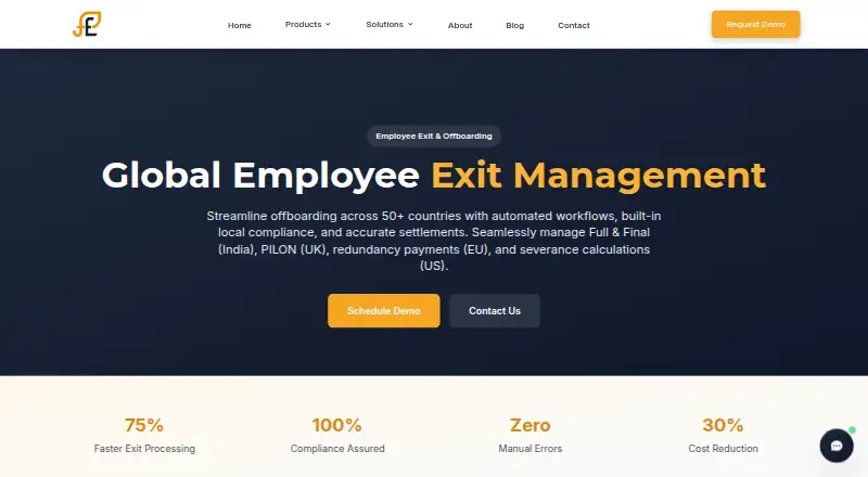 FlexiEle Employee Exit & Offboarding screenshot