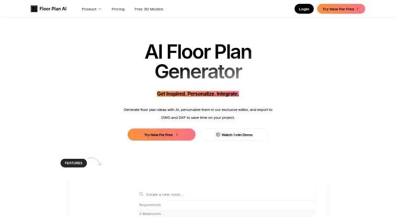 FloorPlan AI screenshot