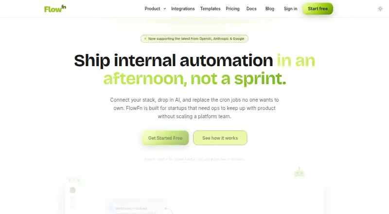 FlowFn screenshot