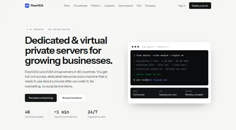 FlowVDS screenshot