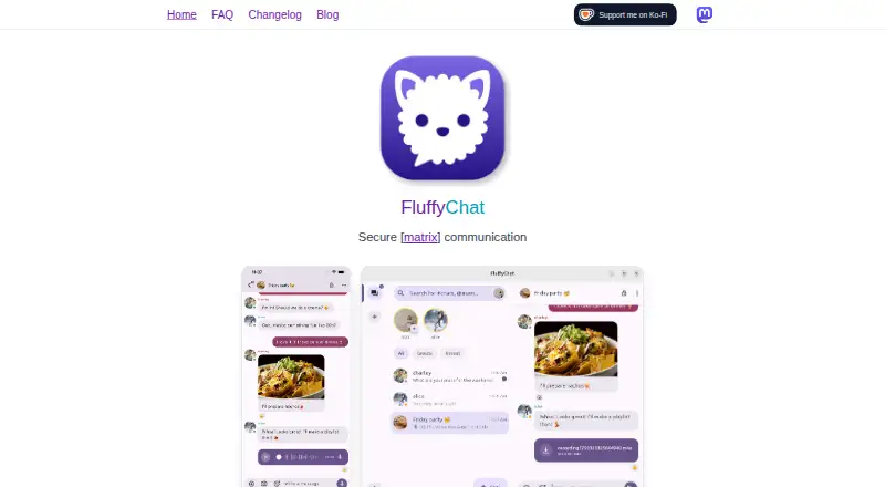 FluffyChat screenshot