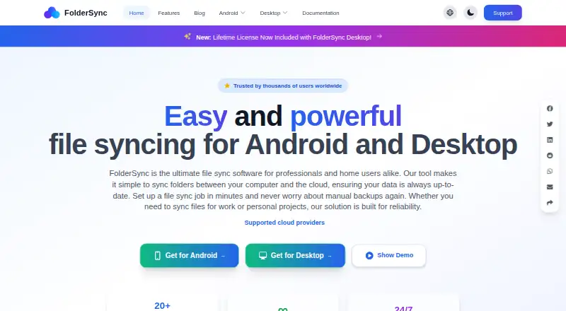 FolderSync screenshot