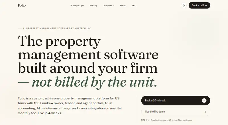 Folio screenshot