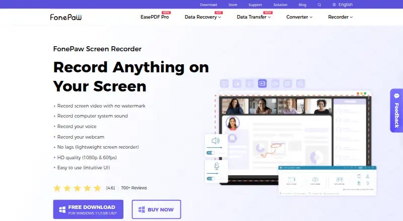 FonePaw Screen Recorder screenshot