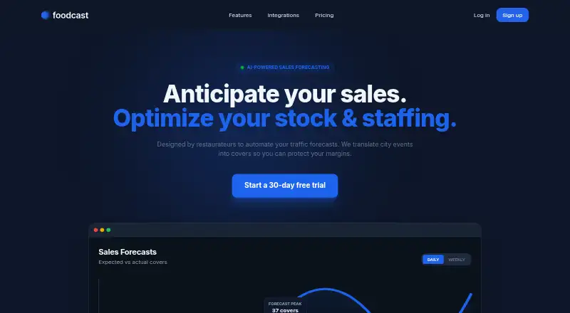 Foodcast screenshot
