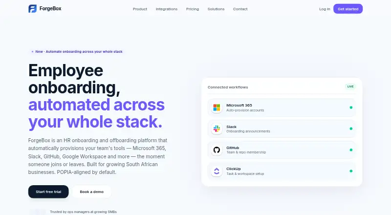ForgeBox screenshot