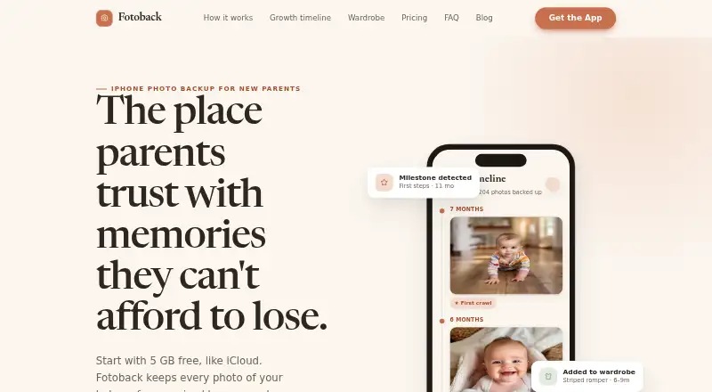 Fotoback screenshot