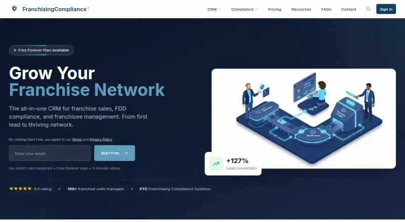 Franchise Launchpad screenshot