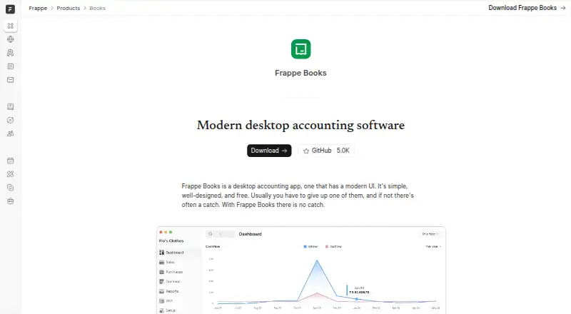 Frappe Books screenshot