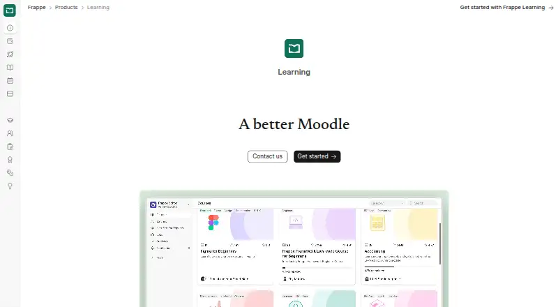 Frappe Learning screenshot
