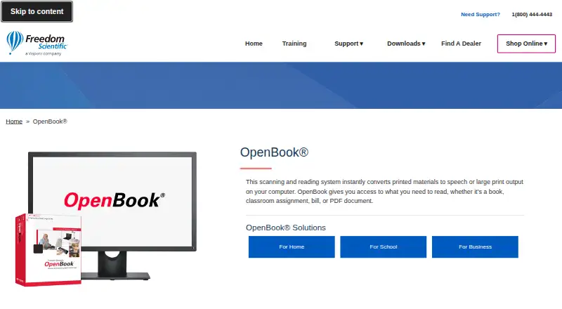 OpenBook screenshot