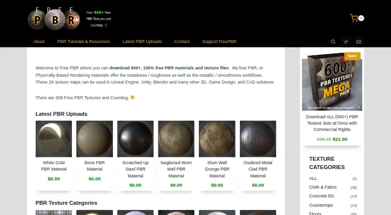 FreePBR screenshot
