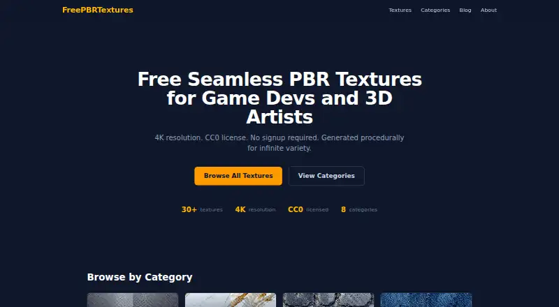 FreePBRTextures screenshot
