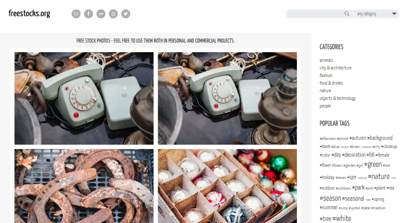 Freestocks screenshot