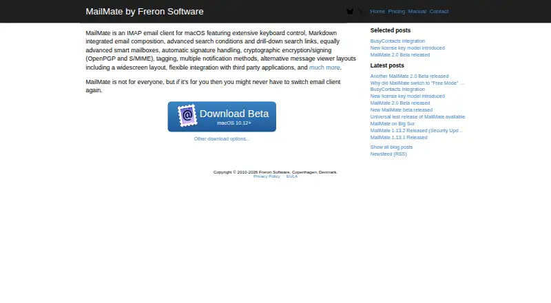 MailMate screenshot