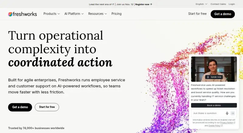 Freshsales screenshot